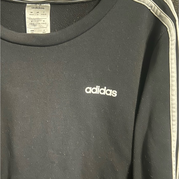 Adidas 3 Stripe Women’s Sweat Shirt - Picture 3 of 6